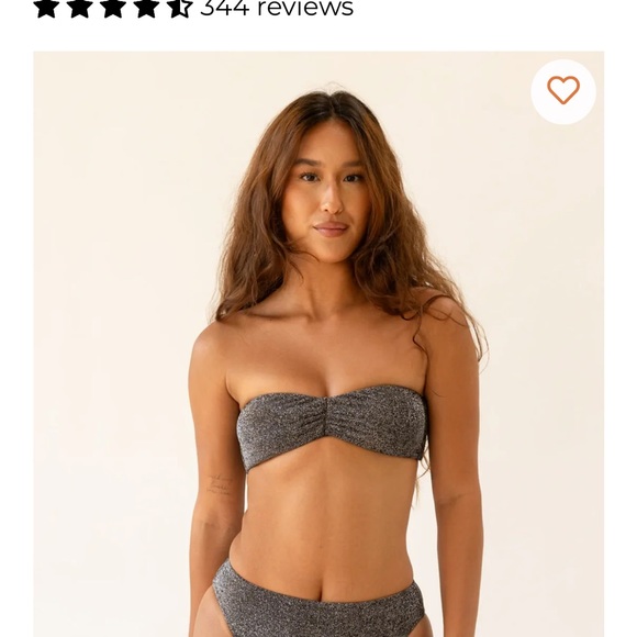 Dippin' Daisy's Other - Dippin Daisy’s Black Sparkle Bikini Set